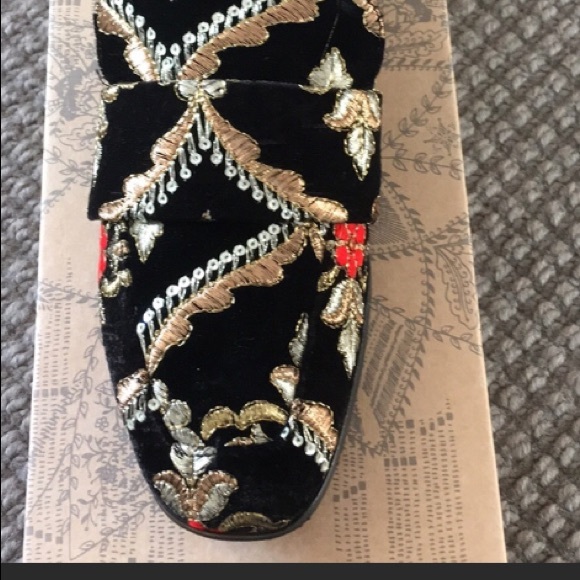 NEW Free People Brocade At ease Loafers New - Picture 2 of 5